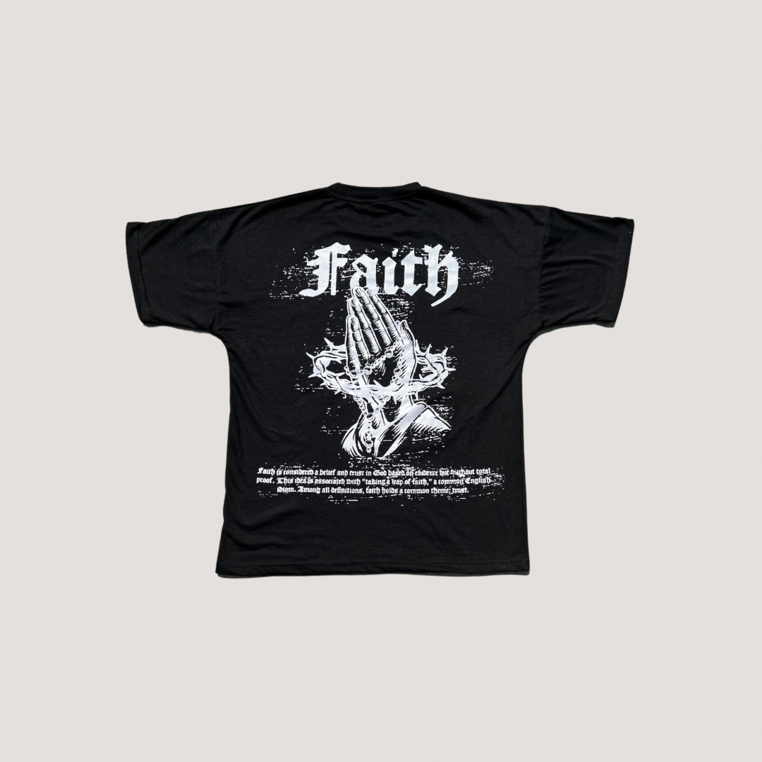 "FAITH" OVERSIZED TEE