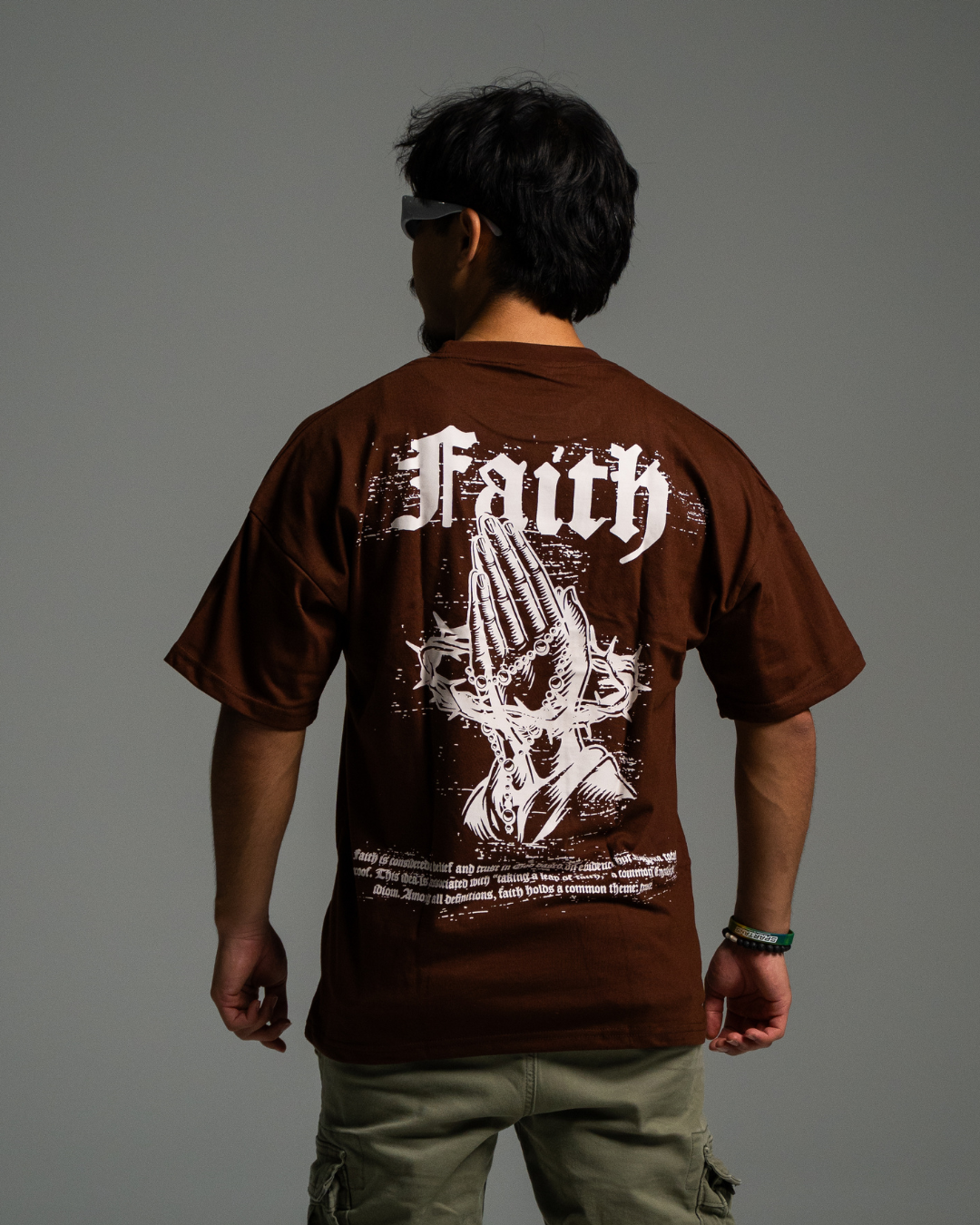 "FAITH" OVERSIZED TEE