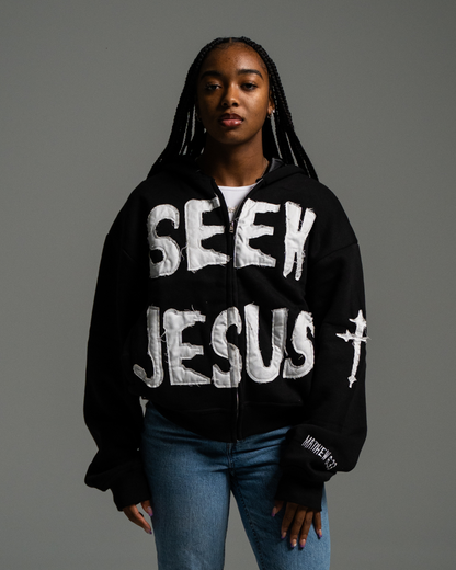 "SEEK JESUS" ZIPUP