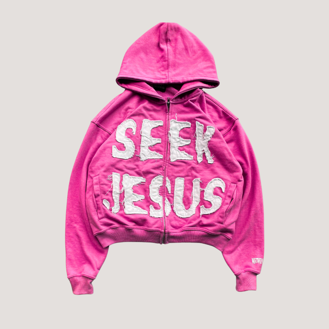 "SEEK JESUS" ZIPUP